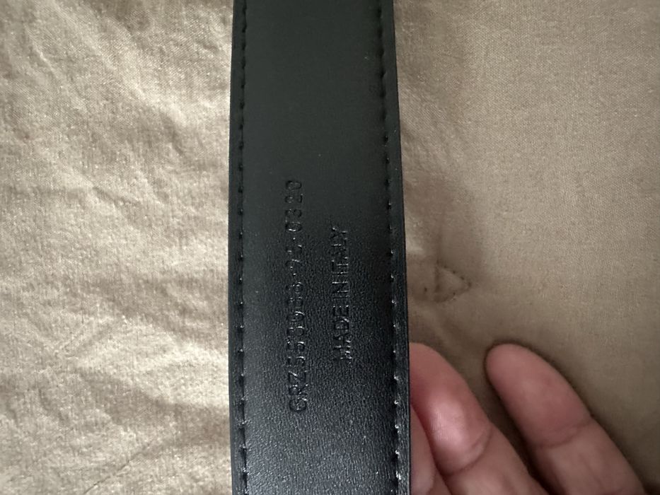 Saint Laurent cinto preto 110cm / 3cm largo