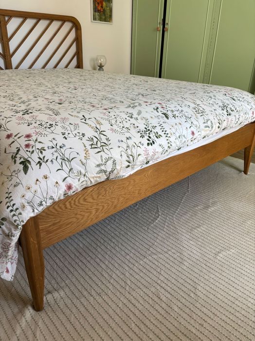 Cama em Carvalho maciço - Laredoute