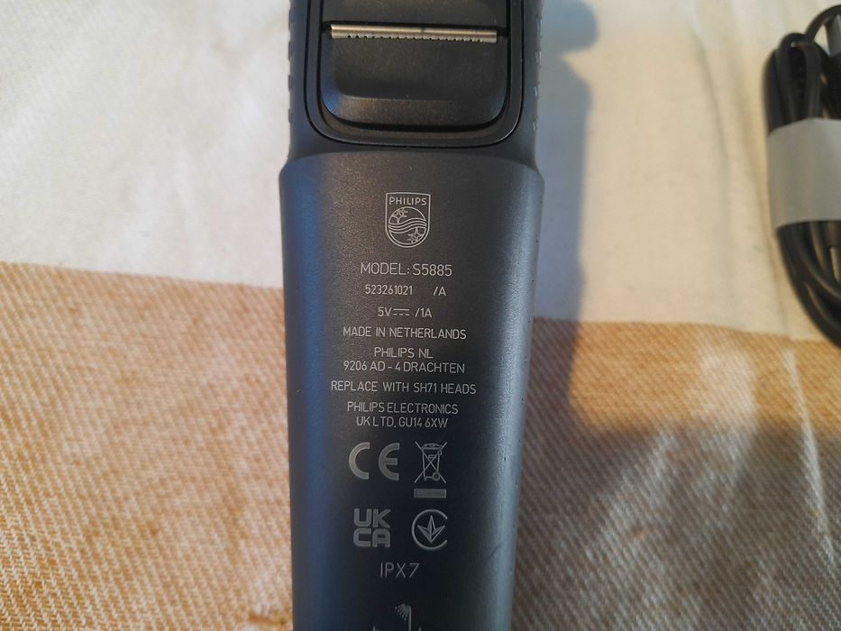 Golarka Maszynka Philips S5885/69 Z Wbudowanym Trymerem + Wkłady