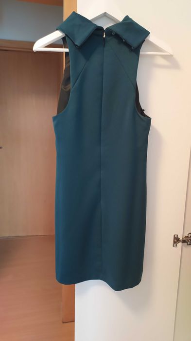 Vestido festa verde escuro