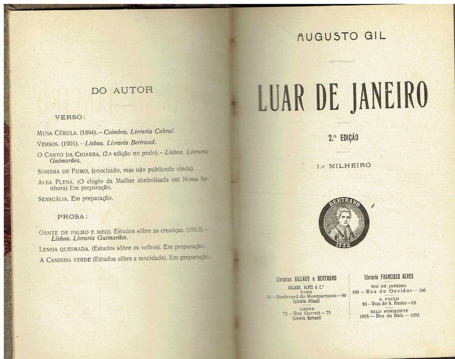 2570

Luar de Janeiro  
de Augusto Gil.