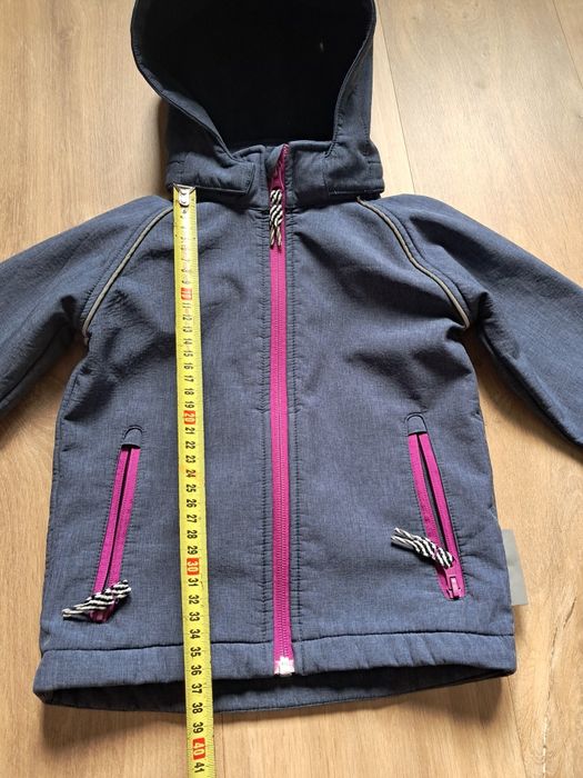 Kurtka wiatrówka softshell dziewczęca numer it 92, 18-24 miesiące