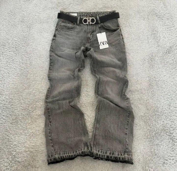 Джинсы клеш Zara flared jeans XS size ‼️ ПОДАРУНОК ‼️