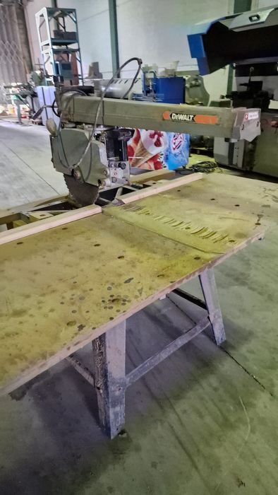 Serra radial dewalt maquinas de carpintaria