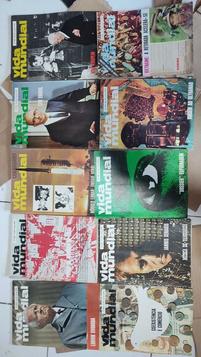 30 Revistas Vida Mundial  -Anos 60