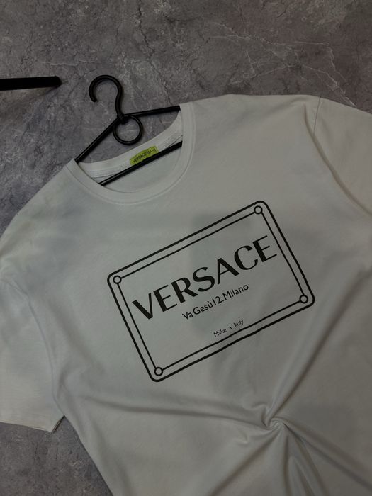 Коттоновая футболка Versace Оригінал | Нова