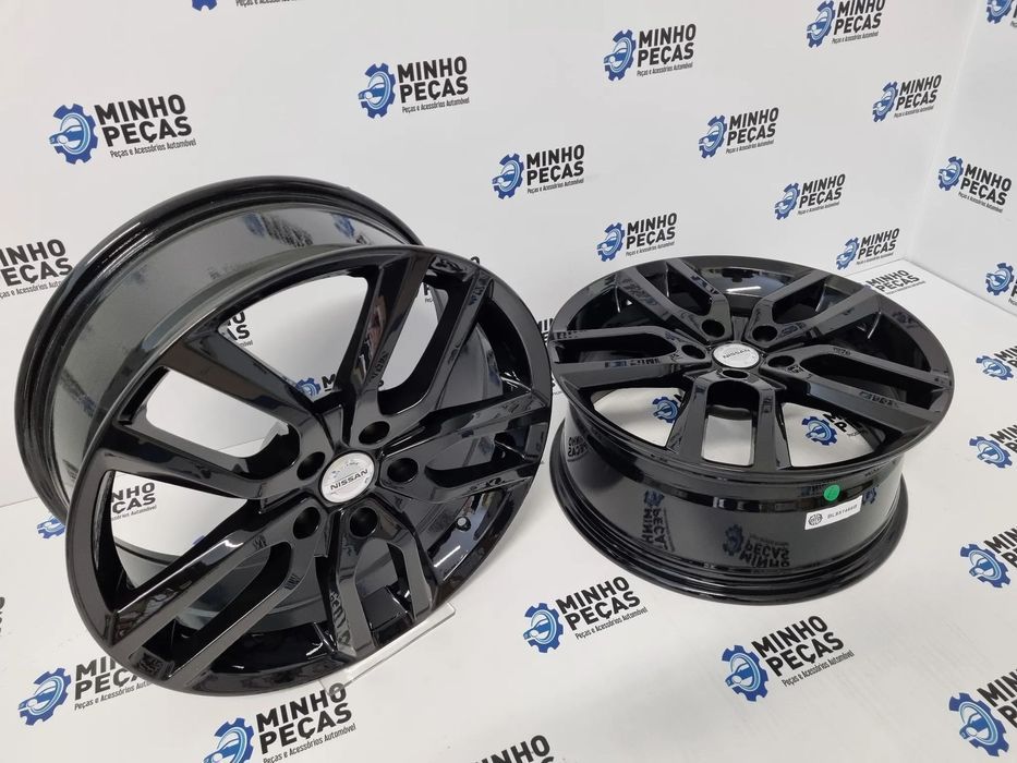 Jantes Nissan Qashqai em 18 Preto Brilho (5x114.3)