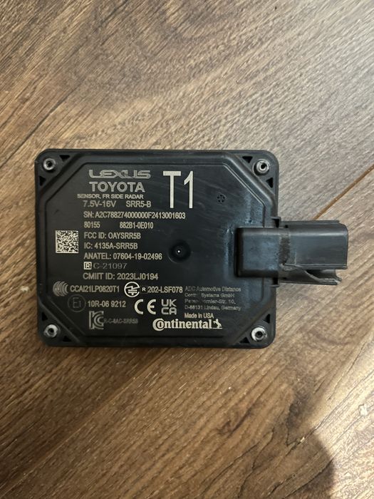 Датчик предуприждения столкновения лексус рх350 Lexus RX350 2024