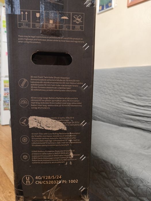 Nowa hulajnoga elektryczna