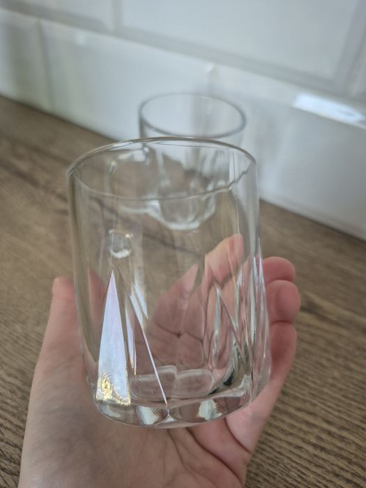 2 szklanki z uchem kawa herbata