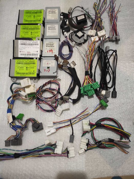 Магнитола mitsubishi mmcs проводка  кан модуль микрофон рамка камера