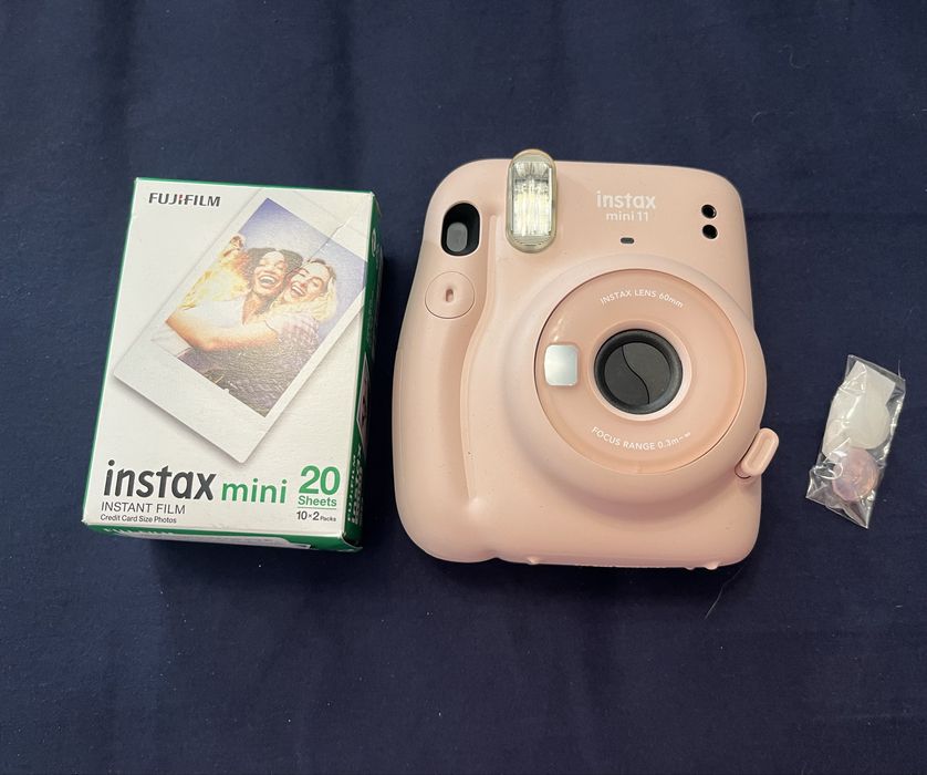 Instax mini 11 różowy + wkłady