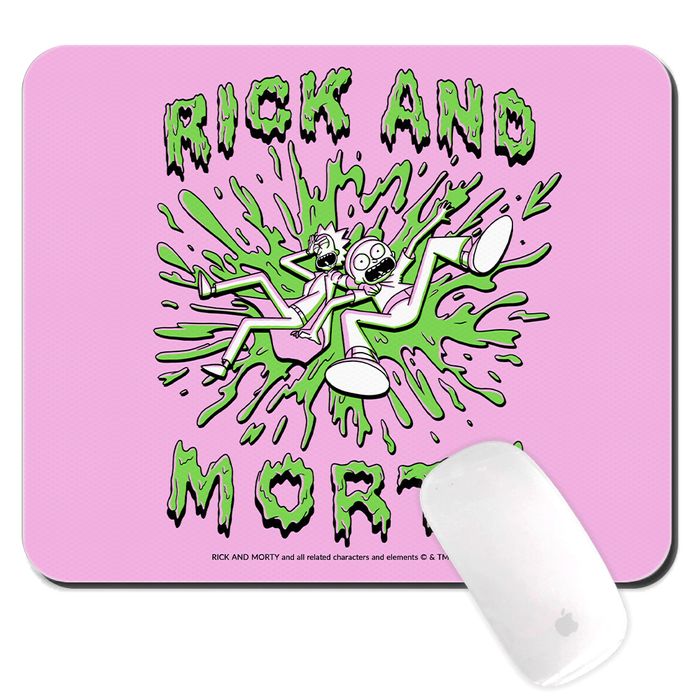 Podkładka Pod Mysz Rick I Morty 024 Rick And Morty Różowy