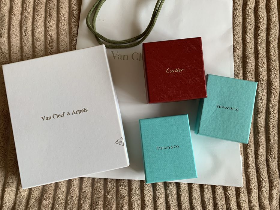 Коробки Cartier Van Cleef оригинал