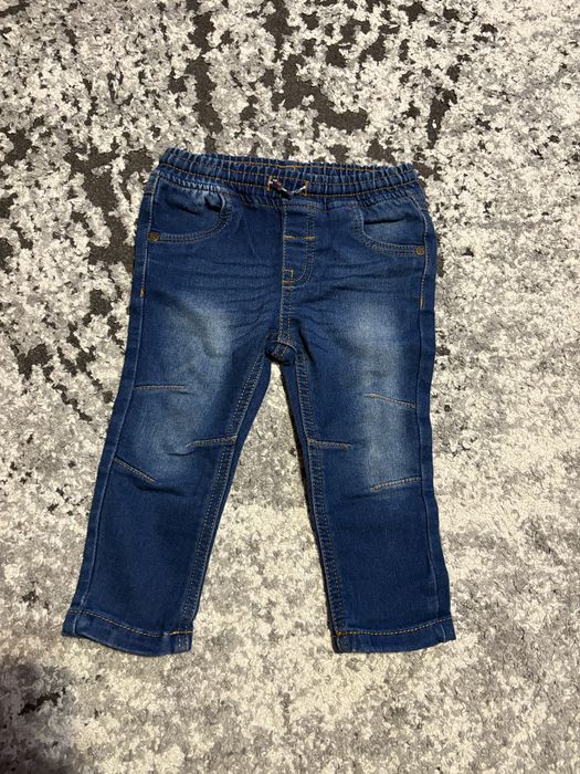 Długie spodnie legginsy dla chłopca 80