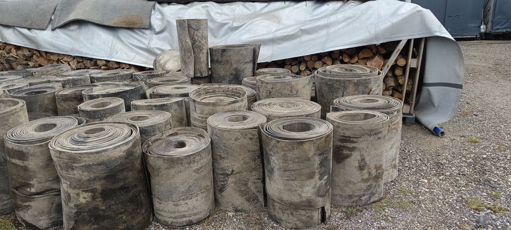 Taśma przenośnikowa gumowa,pas transmisyjny, mata gumowa taśmociąg