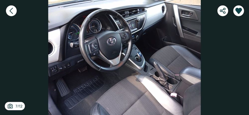 Toyota Auris 1.8 HSD Exclusive+Navi