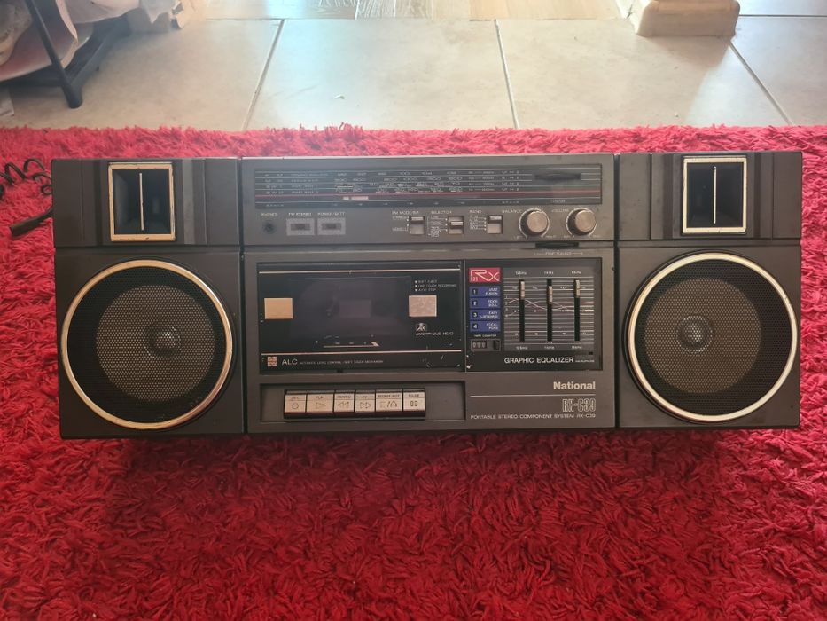 Вінтажна ретро Магнітола Panasonic National RX-C39 made in Japan