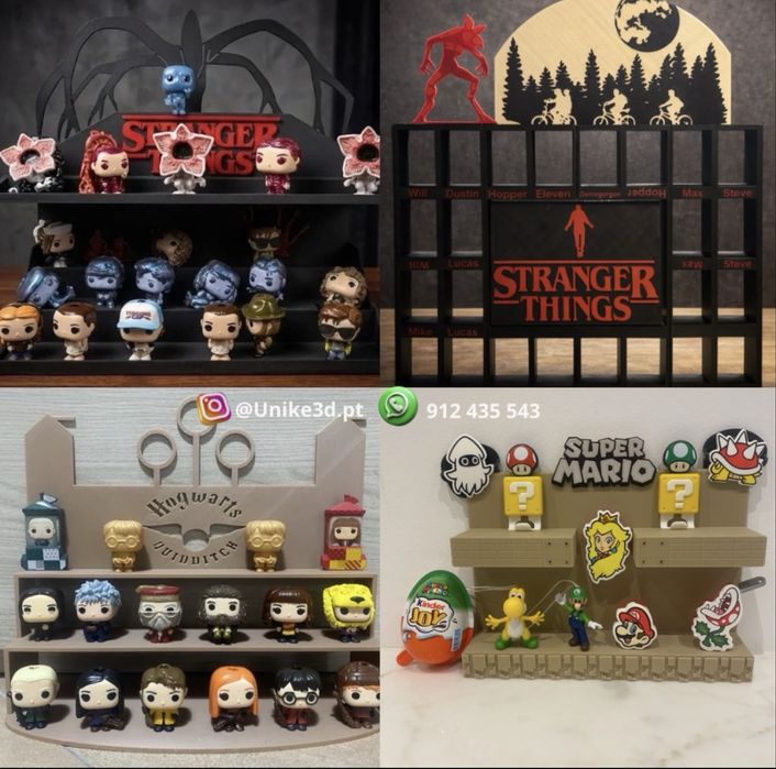 Expositor para kinder joy e funkos Mcdonalds