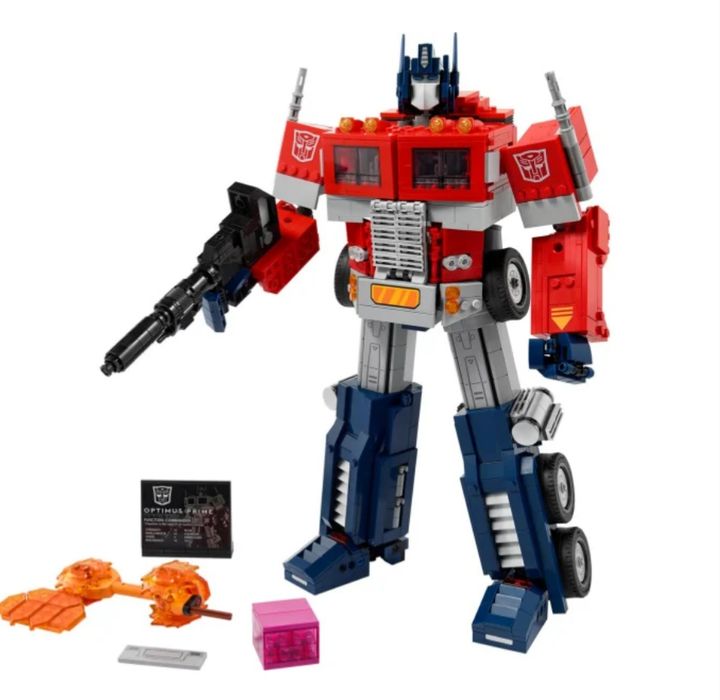 Klocki Transformers Optimus Prime