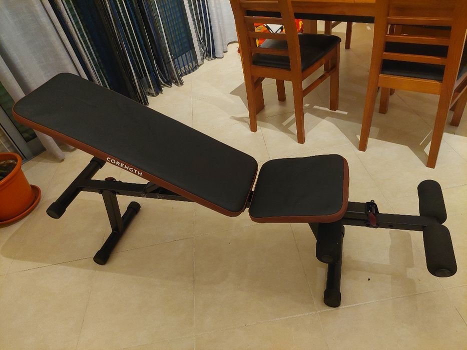 Conjunto completo para musculação