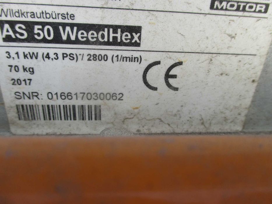 Odchwaszczarka do krawężników kostki AS MOTOR AS 50 WeedHex