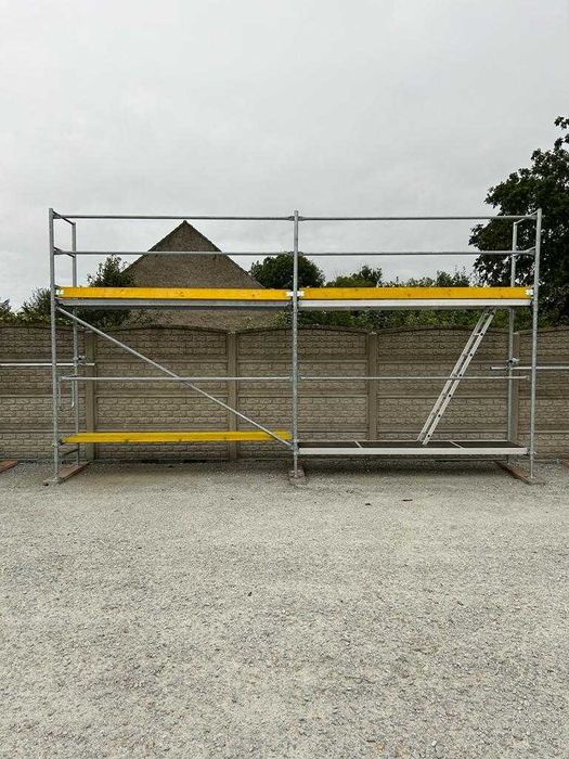 Rusztowanie stalowe elewacyjne fasadowe na elewację 6 x 12 Bosta -75,60m2 niskie ceny