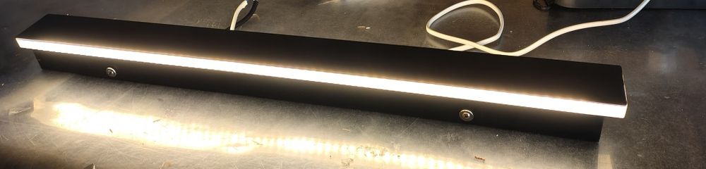 Klighten Lampa ścienna LED długa zewnętrzna, 60 cm / 20 W