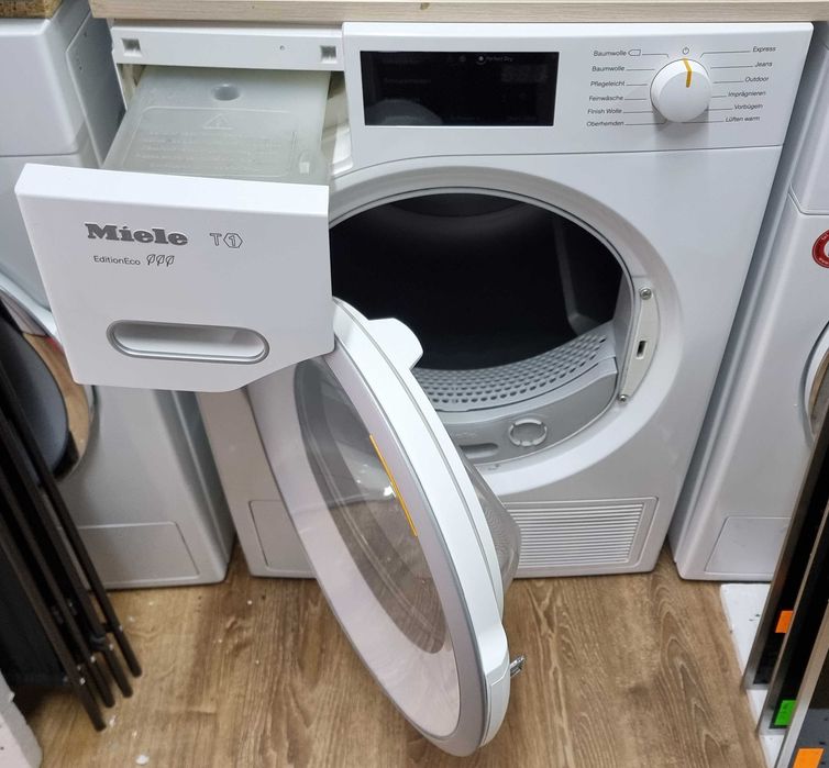 Suszarka kondensacyjna z pompą ciepła Miele T1 TWF 500WP, 8kg, EcoDry