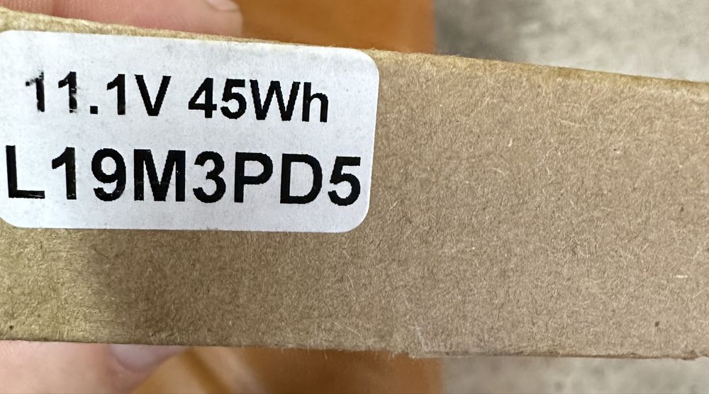 Акумулятор , батарея Lenovo L19M3PD5 для ноутбука Lenovo ThinkPad