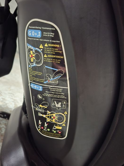 Cadeira TucTuc 0+/1 isofix