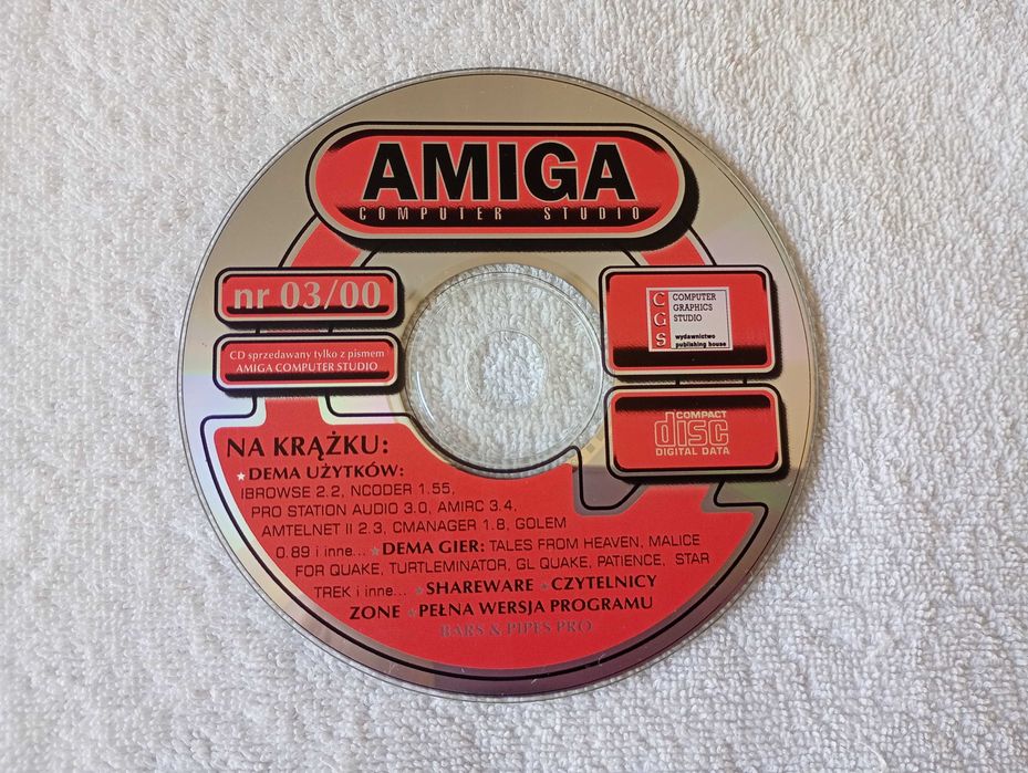 Płyta CD Amiga nr. 03/2000