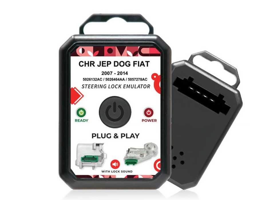 Emulador Tranca Direcção ESL/ELV Jeep Chrysler Dodge Lancia Fiat (NOVO)