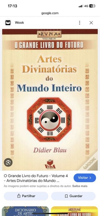LIVRO NOVO NUNCA USADO -ARTES DIVINATORIAS DO MUNDO INTEIRO