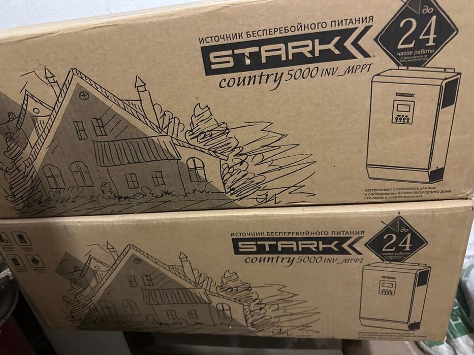Инвертор Stark Country 5000INV (PWM) с номинальной мощностью 4 кВт