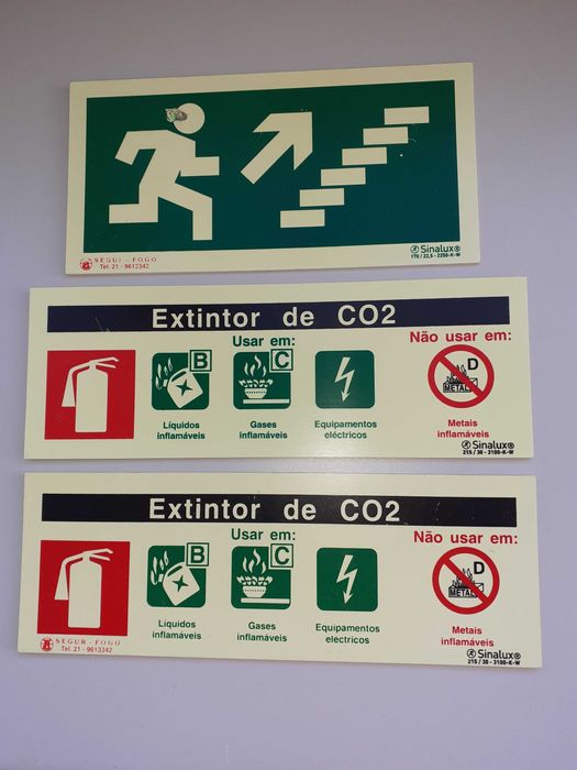 Sinalética Sinalux - Vários Preços