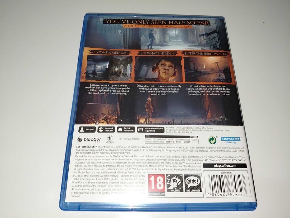 ps5 THE MEDIUM PL po polsku przygoda, akcja, horror, zagadki !
