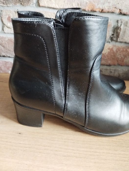Buty botki 37 czarne