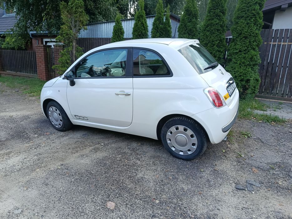 Fiat 500 gaz 2014 r  1.2  klima 105 tys km lodz
