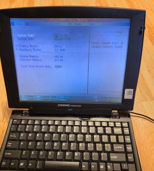 Compaq presario 1247 sprawny dawca retro