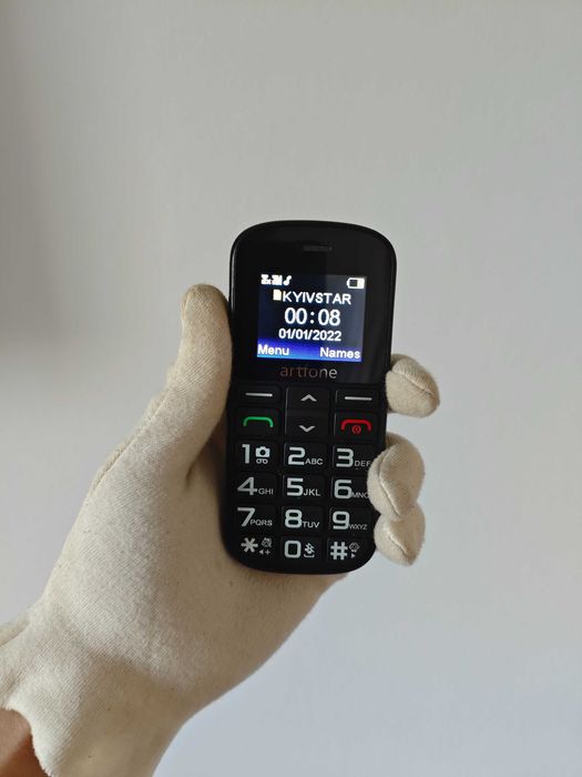 Artfone CS182 телефон кнопковий бабцефон дідофон з великими кнопками