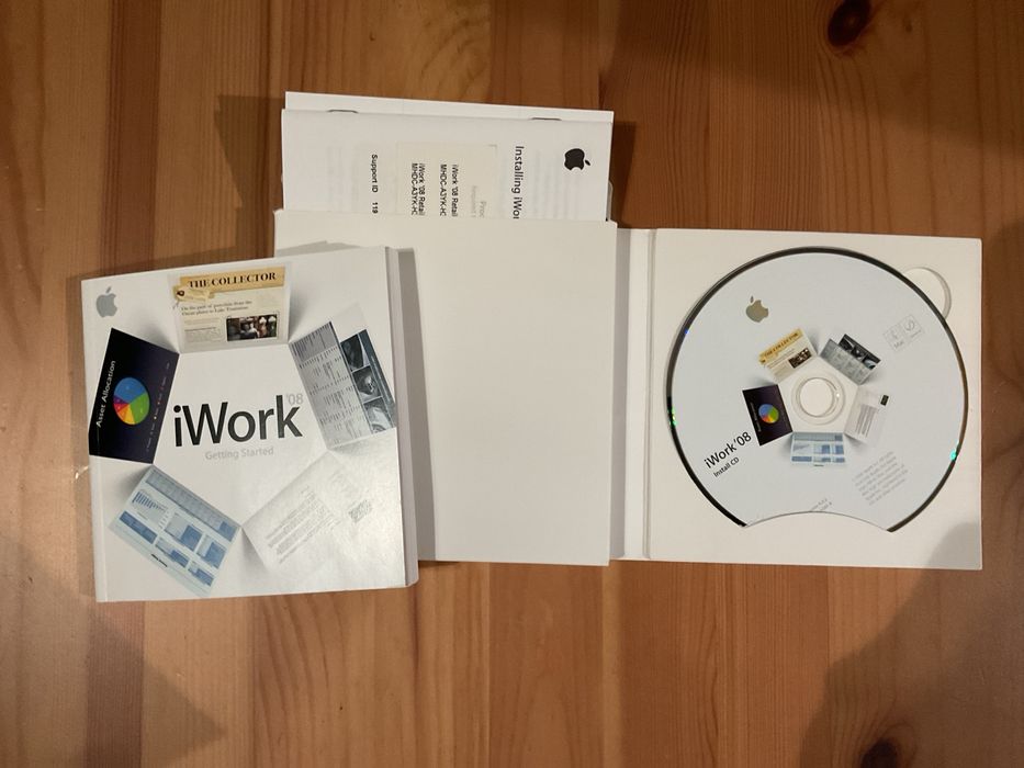 iWork 08 pakiet biurowy na Mac PowerPC stan idealny