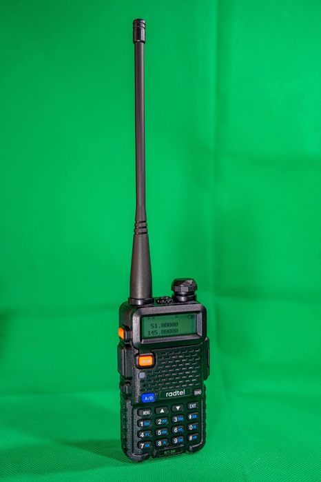 walkie-talkie Radtel RT-5R Full Band 50-600Mhz Rádio Amador