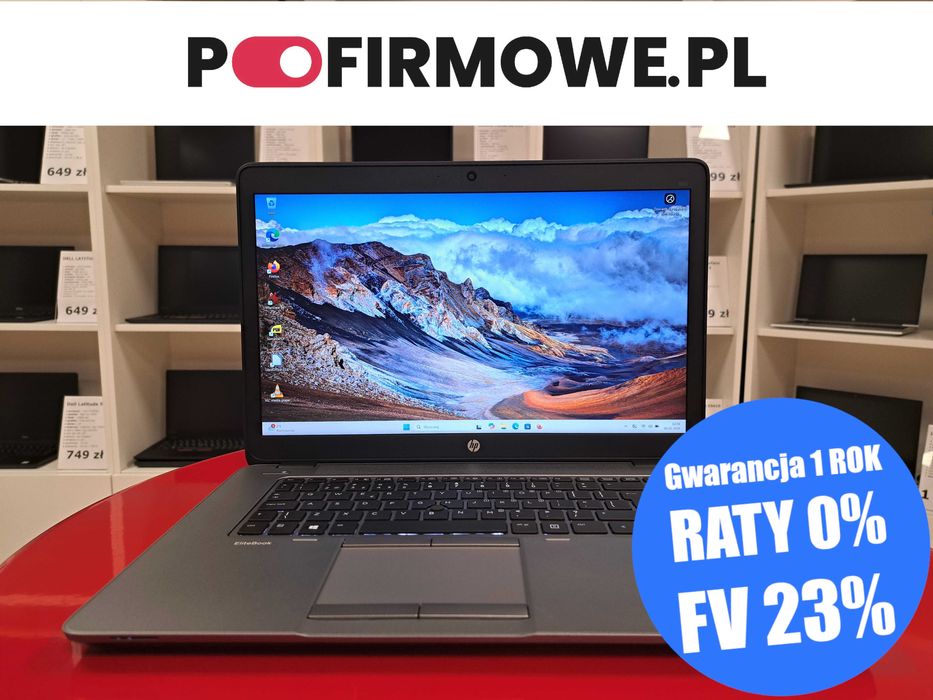 15" Laptop HP EliteBook 850 G2 i5 8GB Win11 SSD FullHD VGA Kamera