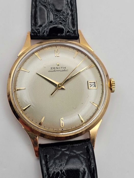 Złoty Zenith Automatic lite złoto 18K duży model - JUMBO