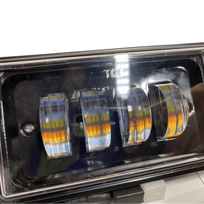 LED противотуманки на ВАЗ 2110-15 Белая/Желто-белая/Под галогенку: 689 ...