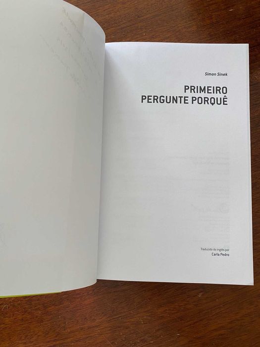 Primeiro Pergunte Porquê - Simon Sinek