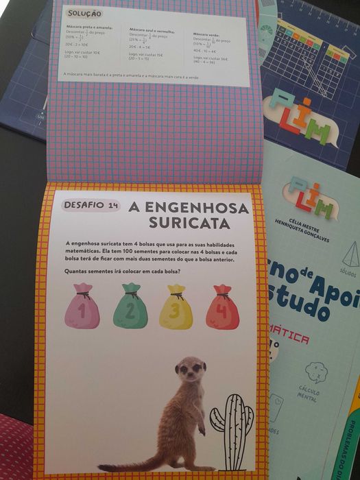 4 Ano - Caderno apoio matematica+ materiais
