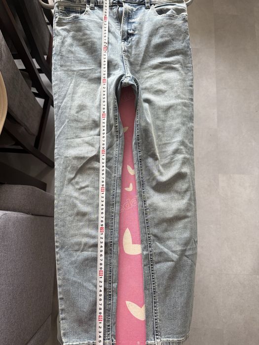 Jeansy z wysokim stanem xl/42 sinsay