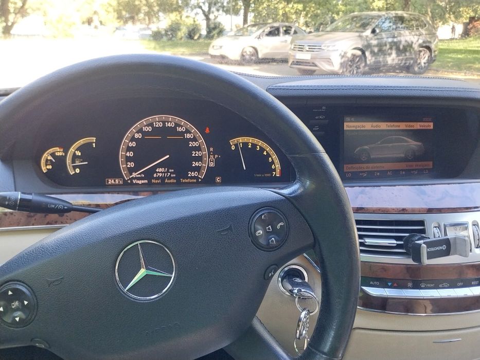 Mercedes benz classe S 350 L  3.5 V6 ano 2008  Gpl